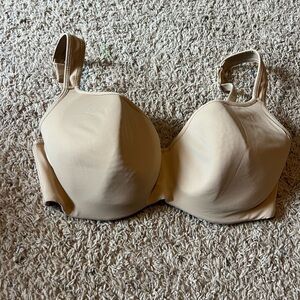 Cacique Tan Full Coverage Bra with Molded Cups